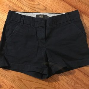 J. Crew navy blue shorts